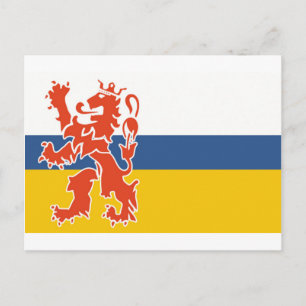 Flag of Dutch Limburg Postcard