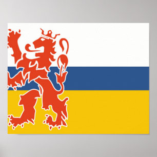 Flag of Dutch Limburg Poster