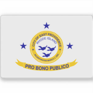 Flag of East Providence, Rhode Island, USA