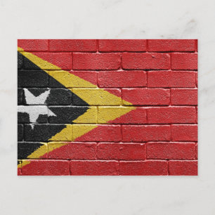 Flag of East Timor Postcard