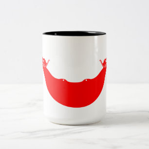 Flag of Easter Island (Rapa Nui) Two-Tone Coffee Mug