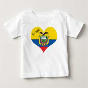 Flag of Ecuador Baby T-Shirt