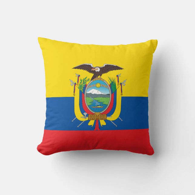 Flag of Ecuador Cushion (Front)