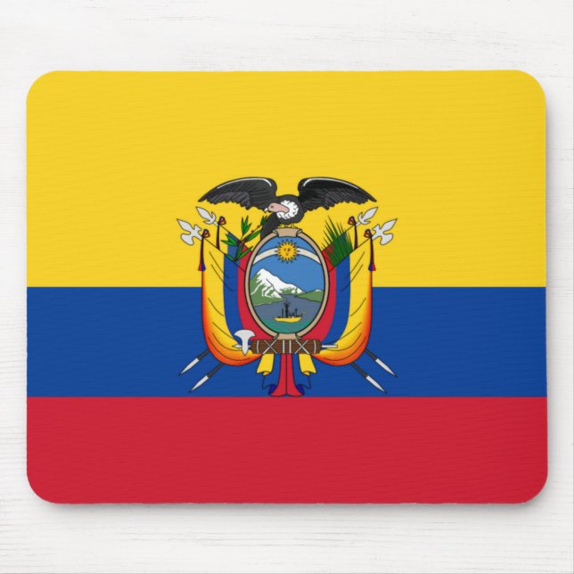 Flag of Ecuador Mouse Mat (Front)