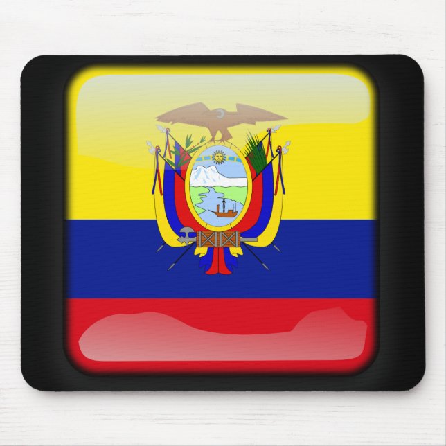 Flag of Ecuador Mouse Mat (Front)