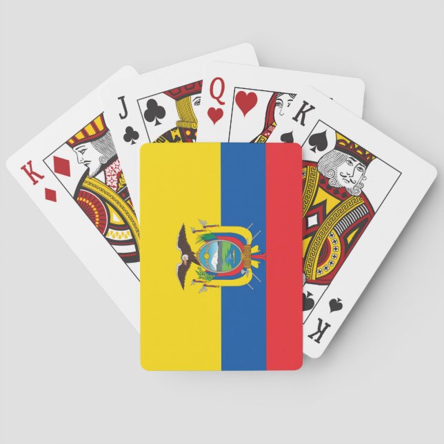 Flag of Ecuador Playing Cards (Back)