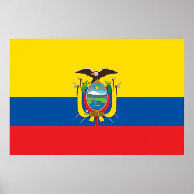 Flag of Ecuador Poster (Front)