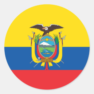 Flag of Ecuador Sticker