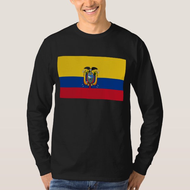 Flag of Ecuador T-Shirt (Front)