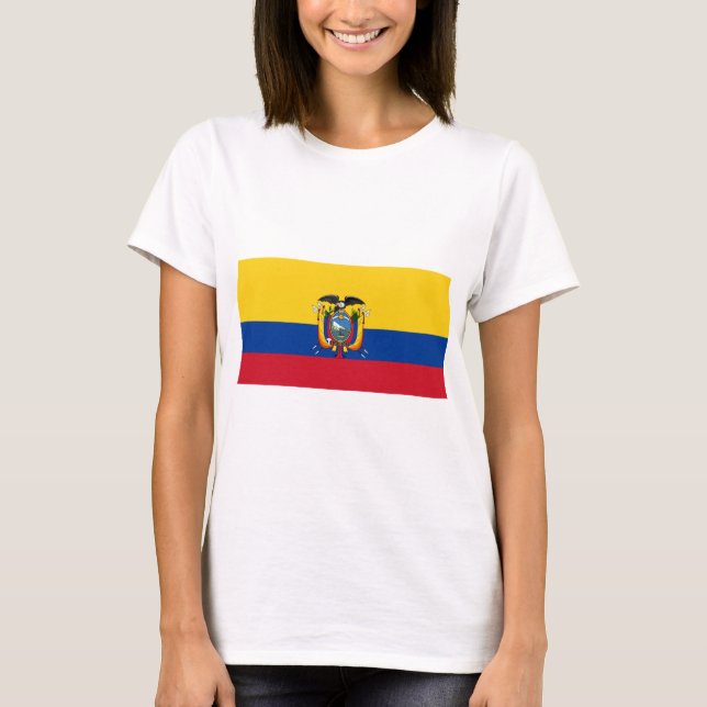 Flag of Ecuador T-Shirt (Front)