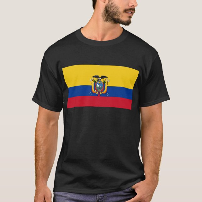 Flag of Ecuador T-Shirt (Front)