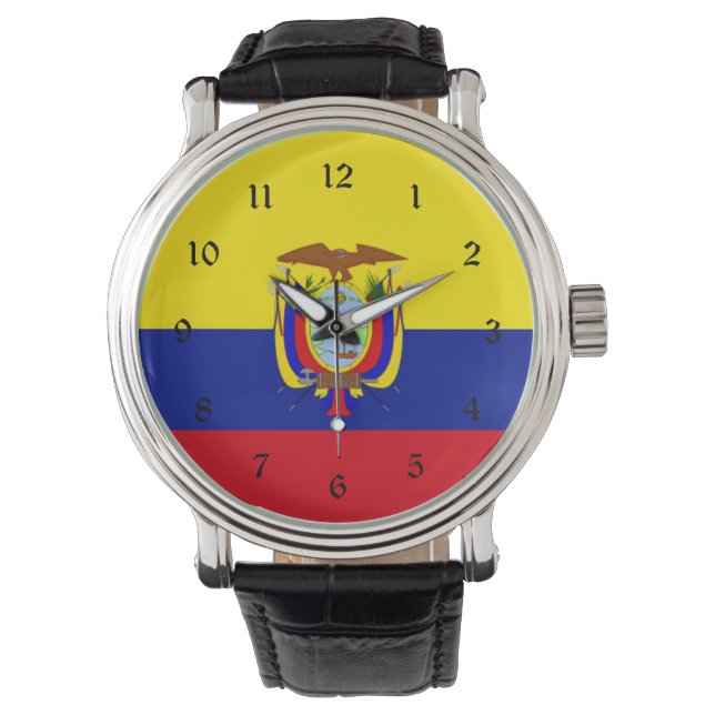 Flag of Ecuador Watch (Front)