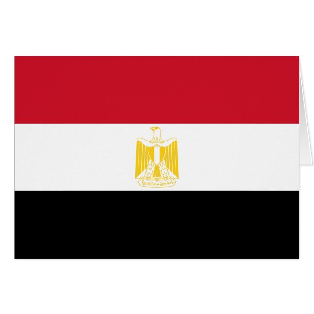 Flag of Egypt (Front Horizontal)