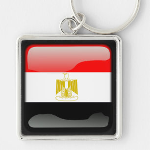 Flag of Egypt Key Ring