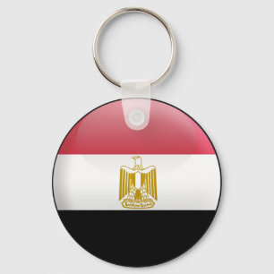 Flag of Egypt Key Ring