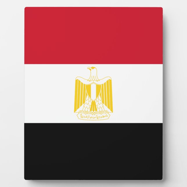 Flag of Egypt Plaque (Front)