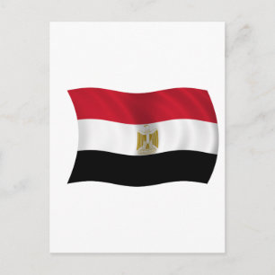 Flag of Egypt Postcard