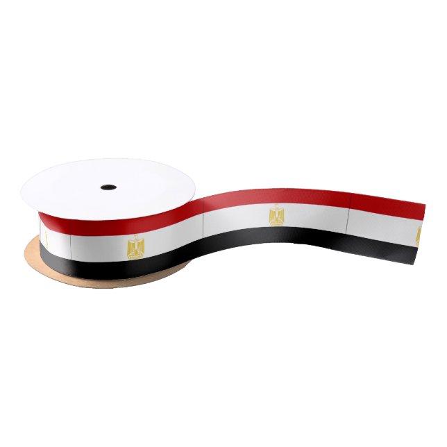 Flag of Egypt Satin Ribbon (Spool)