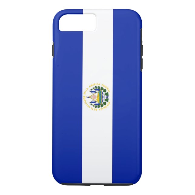 Flag of El Salvador Case-Mate iPhone Case (Back)