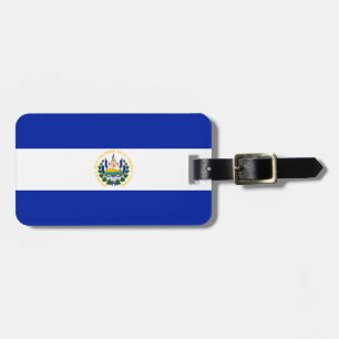 Flag of El Salvador Easy ID Personal Luggage Tag