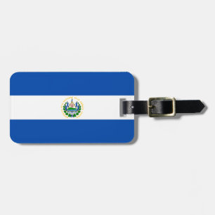 Flag of El Salvador Luggage Tag