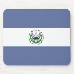 Flag of El Salvador Mouse Pad