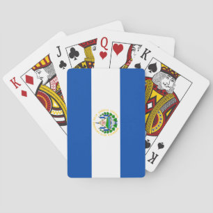Flag of El Salvador Playing Cards