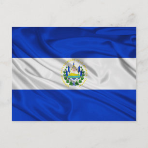Flag of El Salvador Postcard