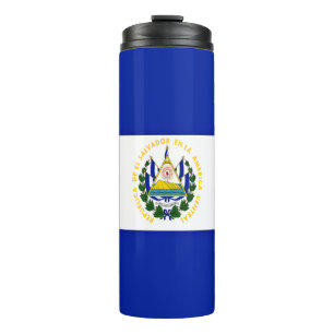 Flag of El Salvador Thermal Tumbler