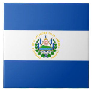 Flag of El Salvador Tile