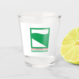 Flag of Emilia Romagna (Italy)   Shot Glass