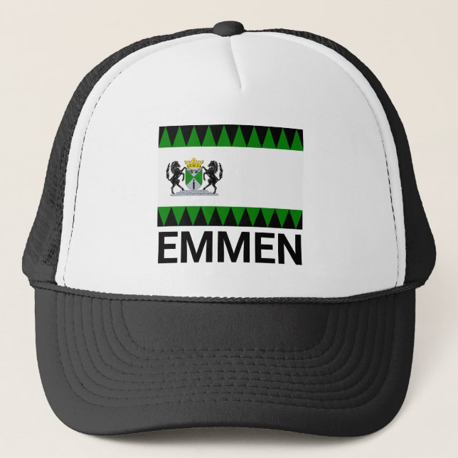Flag of Emmen, Netherlands Trucker Hat (Front)