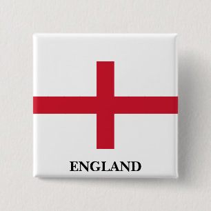 Flag of England Button