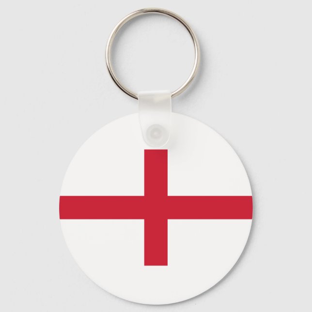 Flag of England Keychain (Front)