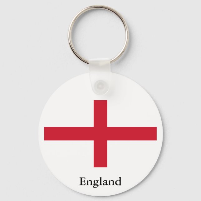 Flag of England Keychain (Front)