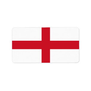Flag of England Labels