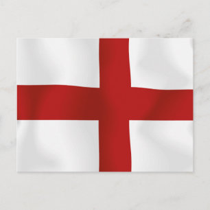 Flag Of England Postcard