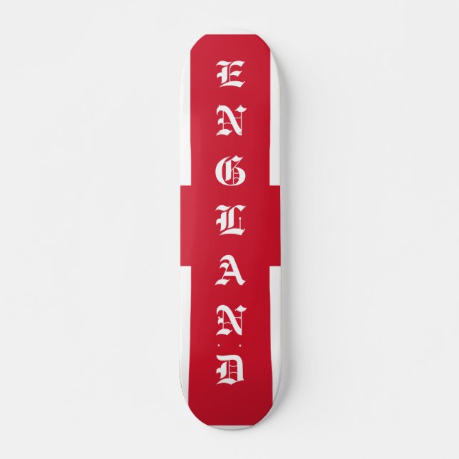 Flag of England Skateboard (Front)