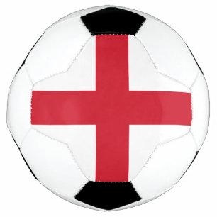 Flag of England Soccer Ball