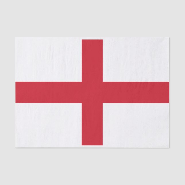Flag of England Tissue Paper (Front)