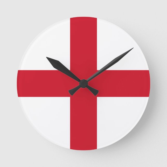 Flag of England Wall Clock (Front)