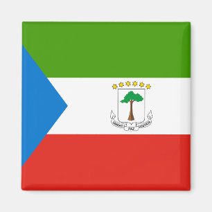 Flag of Equatorial Guinea Magnet