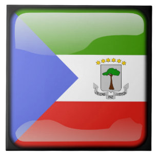 Flag of Equatorial Guinea Tile