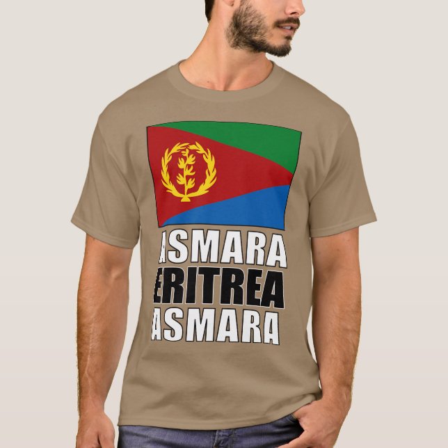 Flag of Eritrea T-Shirt (Front)