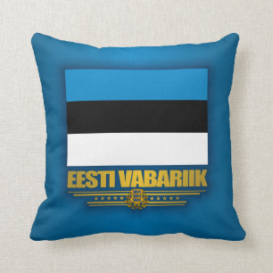 Flag of Estonia (Eesti Lipp) Cushion