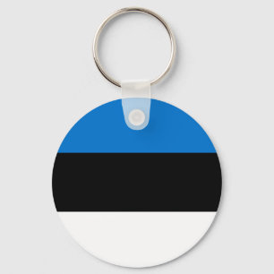 Flag of Estonia Key Ring
