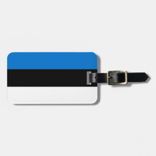 Flag of Estonia Luggage Tag