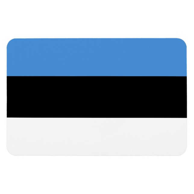 Flag of Estonia Magnet (Horizontal)