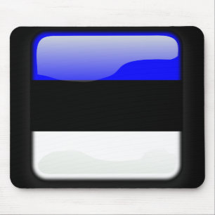 Flag of Estonia Mouse Mat