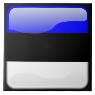 Flag of Estonia Tile